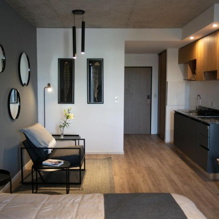 Obispo Aparst - Deluxe One-Bedroom Apartment with City View - 3