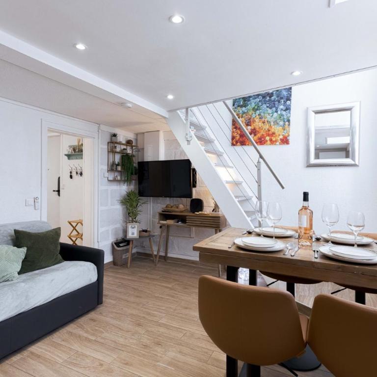 Diva du Festival - Parking privé - Clim partout - 12 mn à pied Palais & plages - Maisonette-Apartment - 22