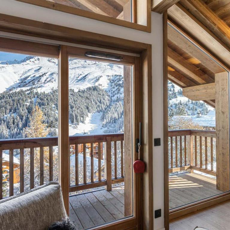 Chalet moderne à Méribel, proche pistes avec parking - Chalet con 3 Camere da Letto - 8