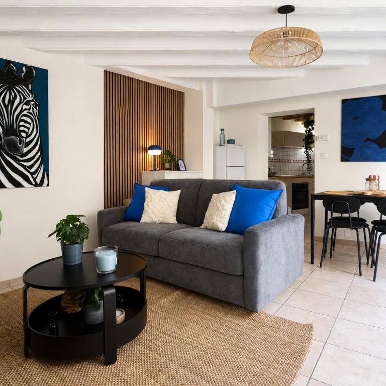 Charmant cocon 2 a 4 pers - Ambiance Safari Bleu - Apartment - 1