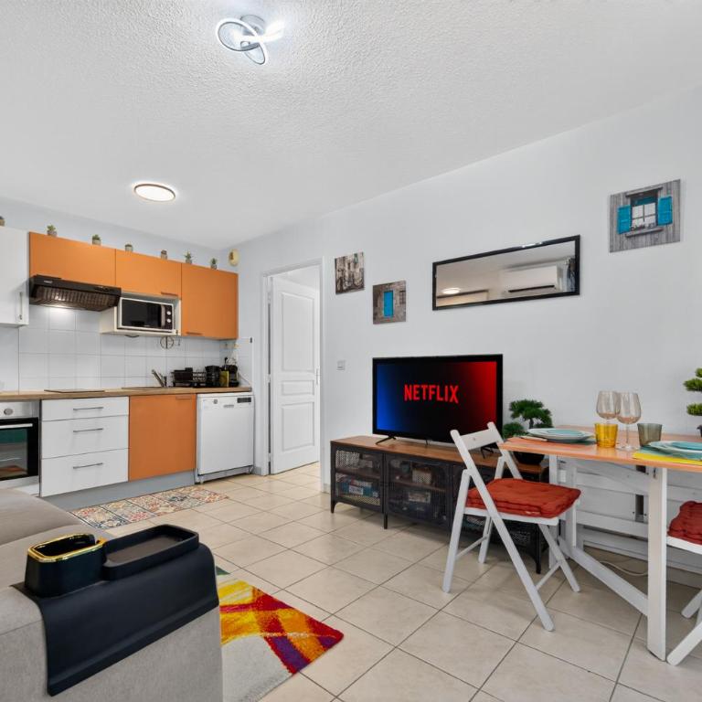 Chaleureux 2P Central, Frontière Monaco - HH - Appartement 2 Chambres - 9