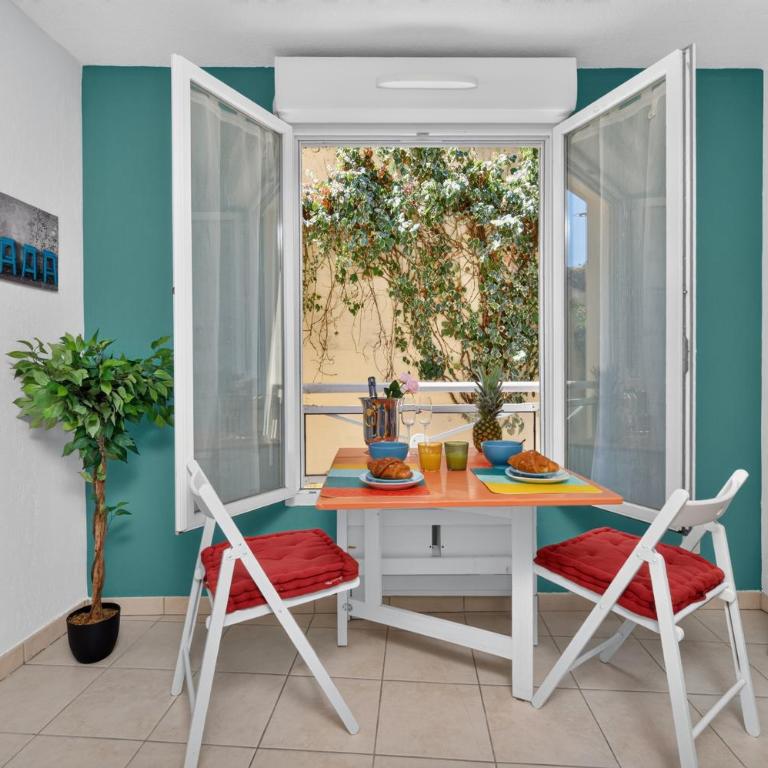 Chaleureux 2P Central, Frontière Monaco - HH - Appartement 2 Chambres - 10