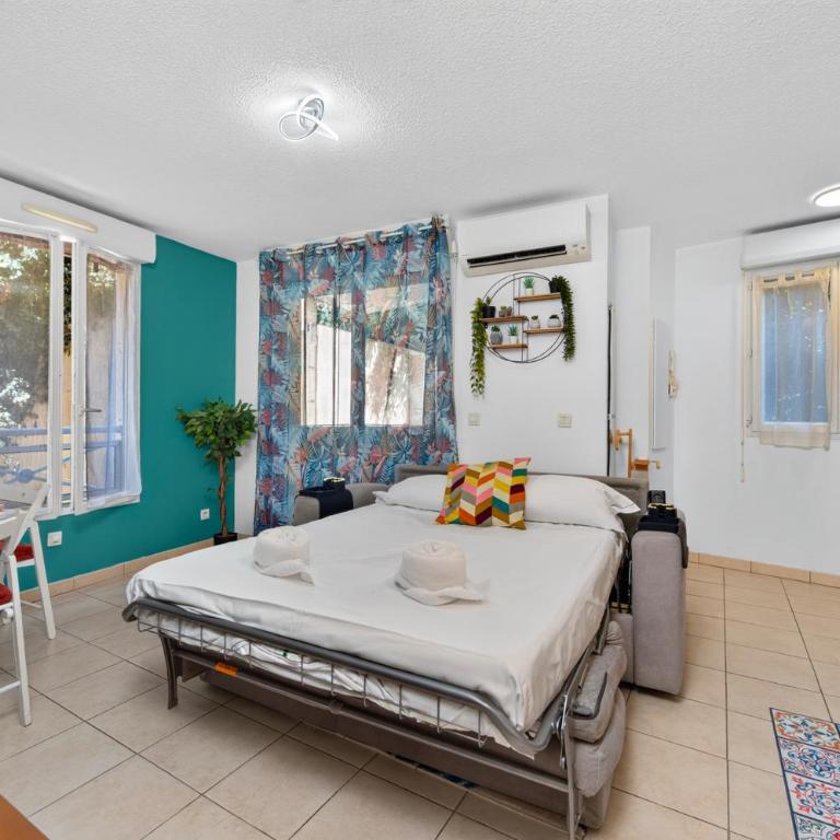 Chaleureux 2P Central, Frontière Monaco - HH - Appartement 2 Chambres - 11