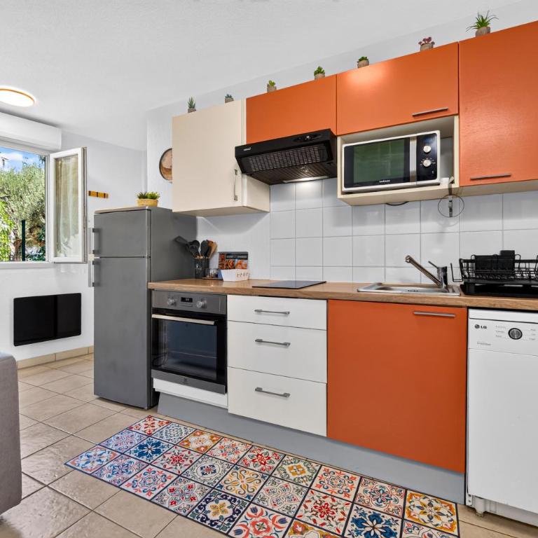 Chaleureux 2P Central, Frontière Monaco - HH - Appartement 2 Chambres - 7