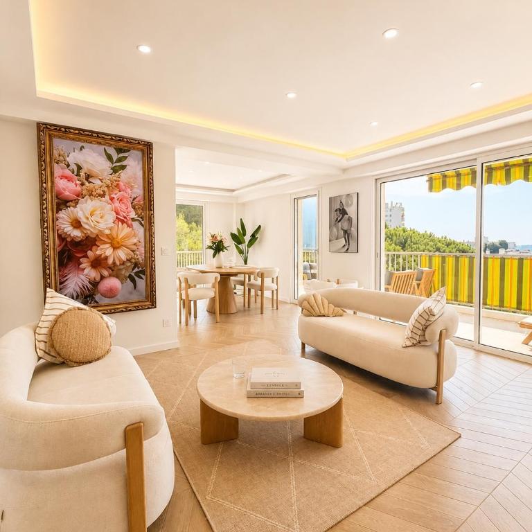 MAGNIFIQUE 3 PIÈCES 80m2 ANTIBES AVEC PISICINE - Appartement 2 Chambres - 5