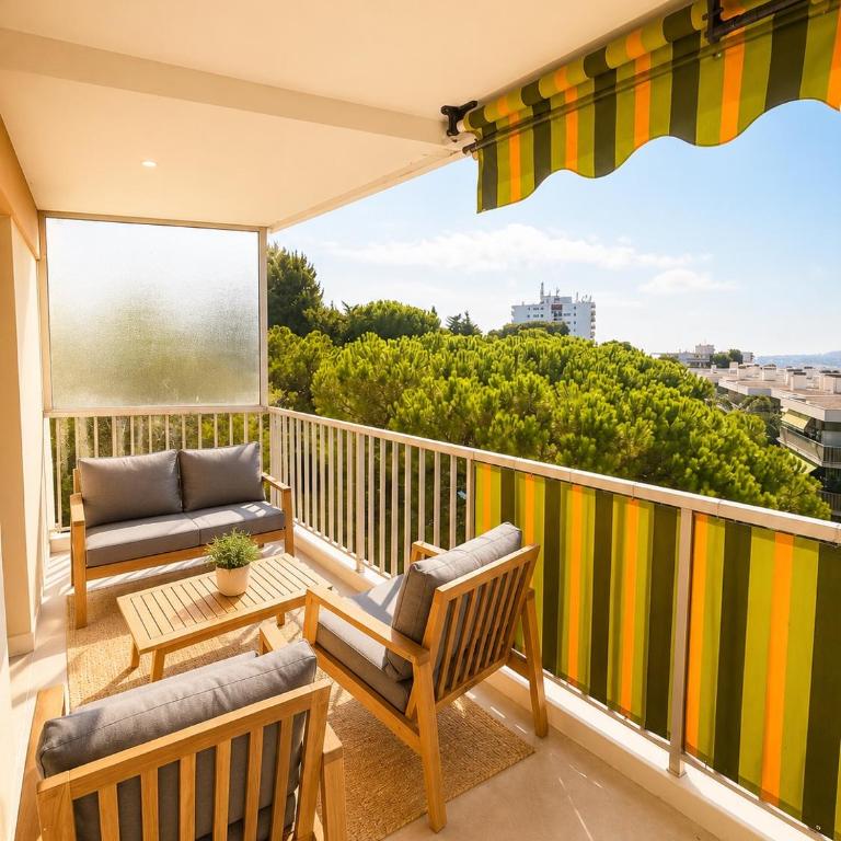MAGNIFIQUE 3 PIÈCES 80m2 ANTIBES AVEC PISICINE - Appartement 2 Chambres - 20