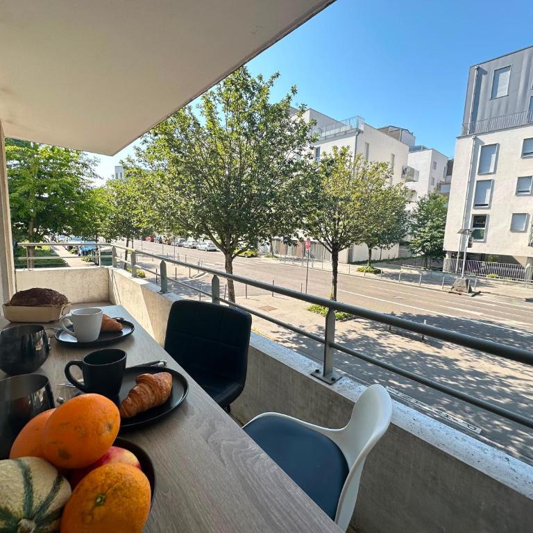 N L Express 117 Chaligny agréable 3 à 6 personnes Parking avec supplément et terrasse - Appartement 1 Chambre - 1