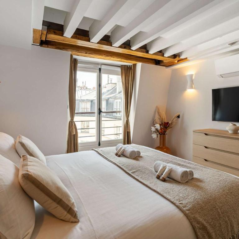 Luxurious flat with AC & lift - Luxembourg Gardens - Appartement - 32