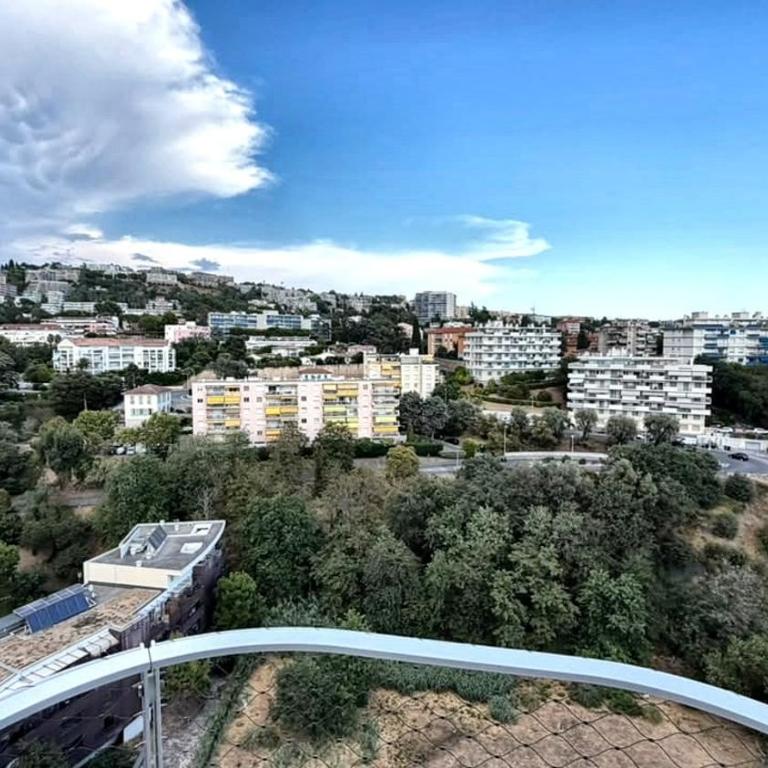 Nice Riviera Skyline - 1 chambre / 2 couchages - 16è étage - EcoVallée - Appartement 1 Chambre Supérieur avec Balcon - 6