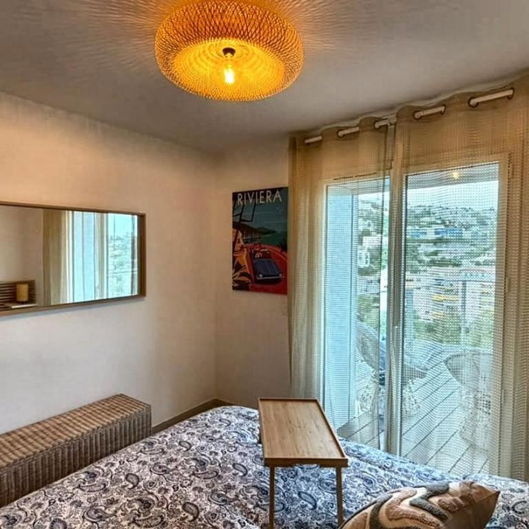 Nice Riviera Skyline - 1 chambre / 2 couchages - 16è étage - EcoVallée - Appartement 1 Chambre Supérieur avec Balcon - 17