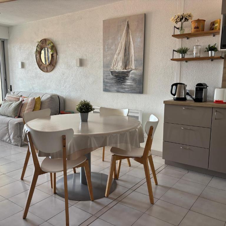 Escale paisible à Sète, belle terrasse vue sur mer - Apartment mit 1 Schlafzimmer - 4