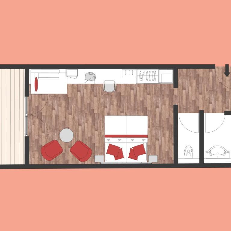 Hotel Astrid mit Panoramapool & inklusive JokerCard - Familienzimmer mit Badewanne - 1