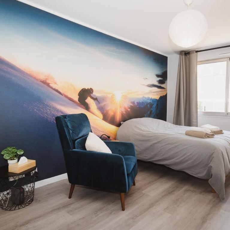 Le Skieur - Studio Cosy au coeur de Grenoble - One-Bedroom Apartment - 2