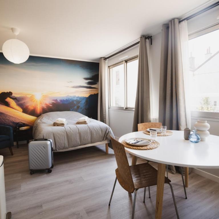Le Skieur - Studio Cosy au coeur de Grenoble - One-Bedroom Apartment - 1