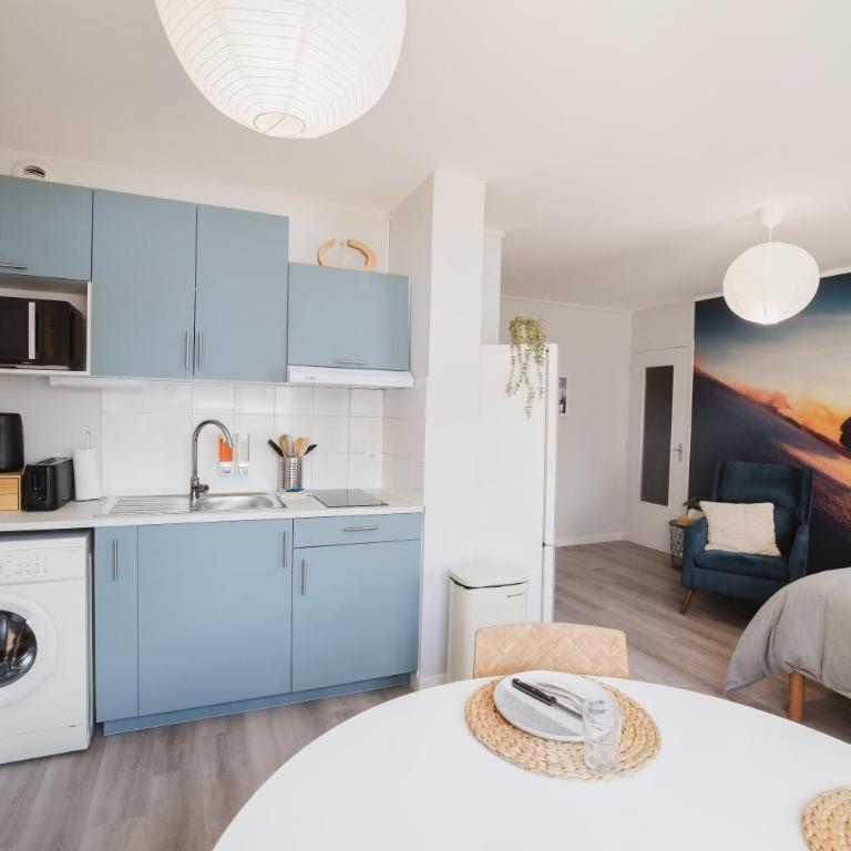 Le Skieur - Studio Cosy au coeur de Grenoble - One-Bedroom Apartment - 9