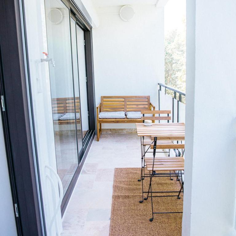 Appartement cocooning Narbonne 8 pers balcon - Apartamento de 3 dormitorios con balcón - 9