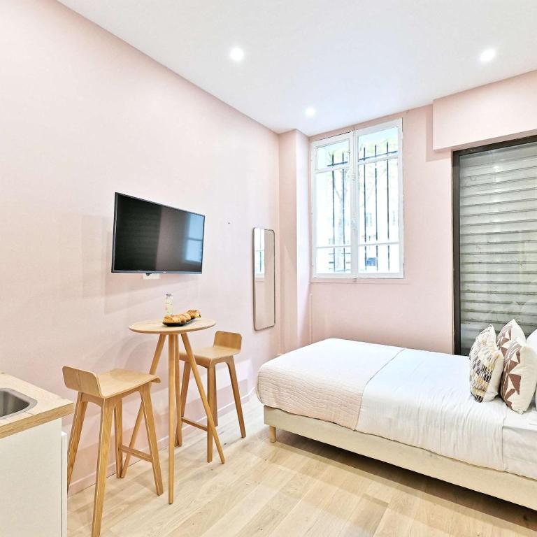 Central, cozy and air-conditioned - Paris 17 - Studio - 2