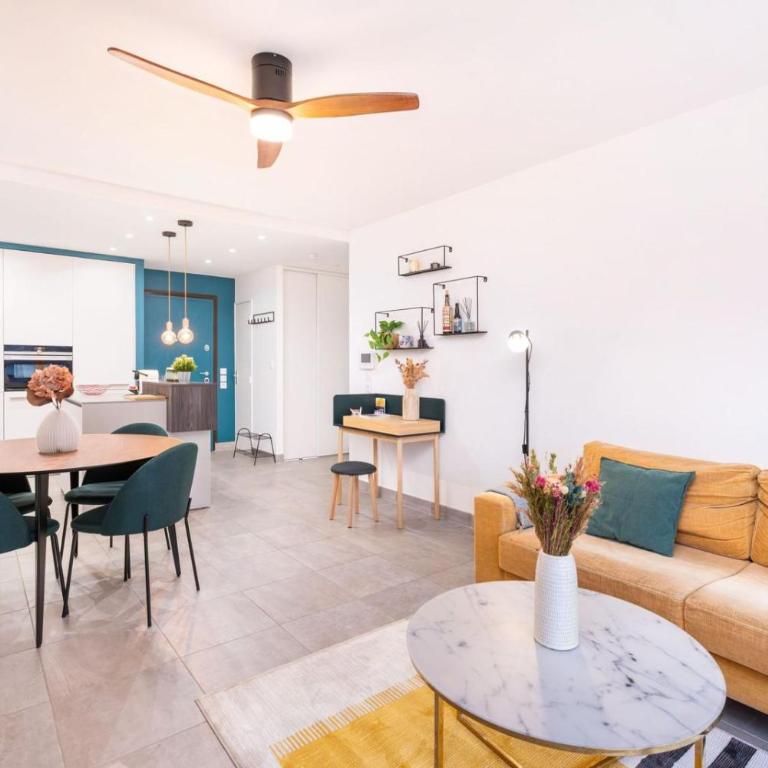 Bel appartement entre Confluence et Perrache - Apartamento de 1 dormitorio - 8
