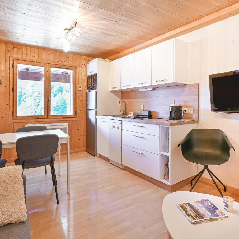 Appart T3 cosy cœur La Giettaz - Appartement 2 Chambres avec Vue sur la Montagne - 4