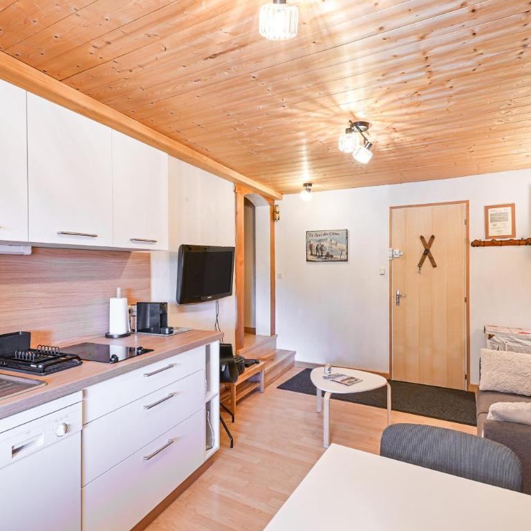Appart T3 cosy cœur La Giettaz - Appartement 2 Chambres avec Vue sur la Montagne - 7