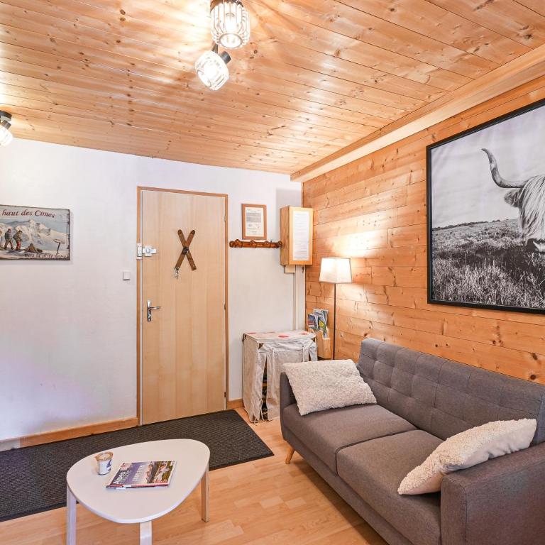 Appart T3 cosy cœur La Giettaz - Appartement 2 Chambres avec Vue sur la Montagne - 8