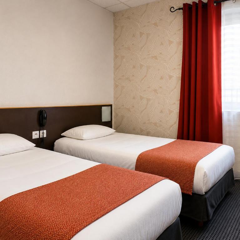 Hôtel Hélianthe - Chambre Lits Jumeaux Économique - 7