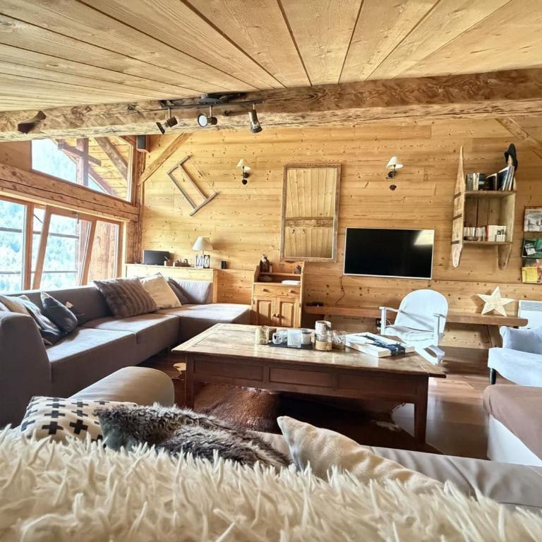 Chalet 4 pièces, 8 pers., Wifi, Parking, Châtel - FR-1-676-43 - Apartamento - 4