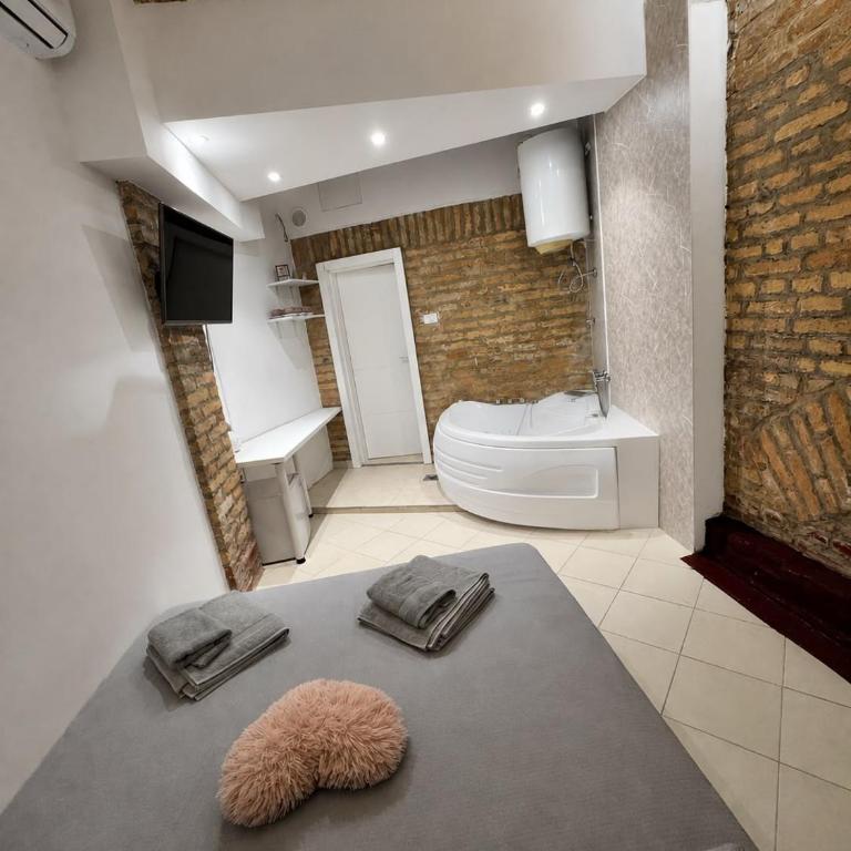 Rustic Jacuzzi apartment - One-Bedroom Apartment - 6