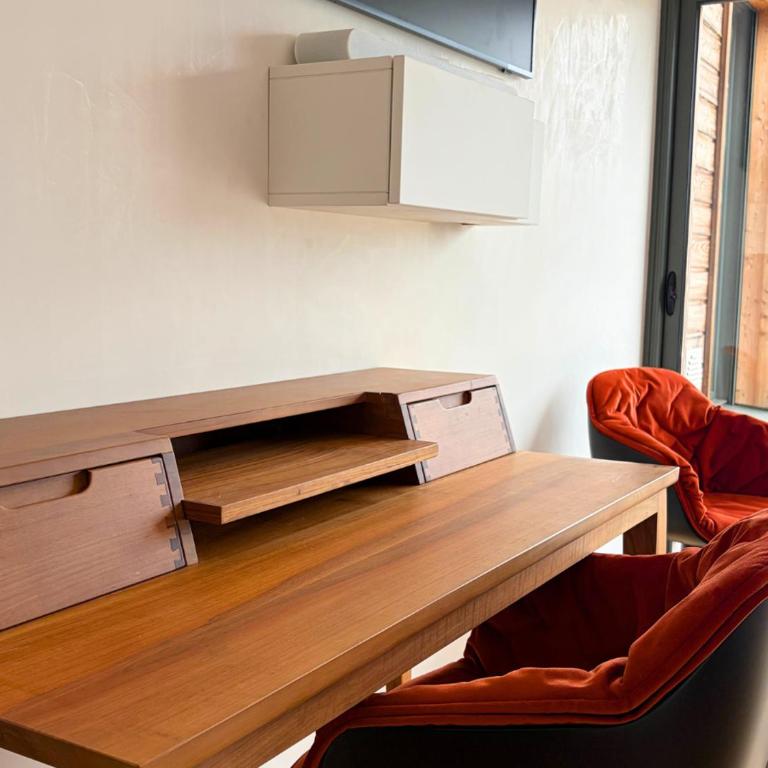 J'adore - Studio vue gorges de la Loire, piscine & jacuzzi privatifs - Apartment mit 1 Schlafzimmer - 17