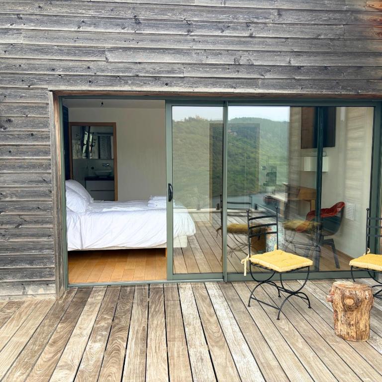 J'adore - Studio vue gorges de la Loire, piscine & jacuzzi privatifs - Apartment mit 1 Schlafzimmer - 21