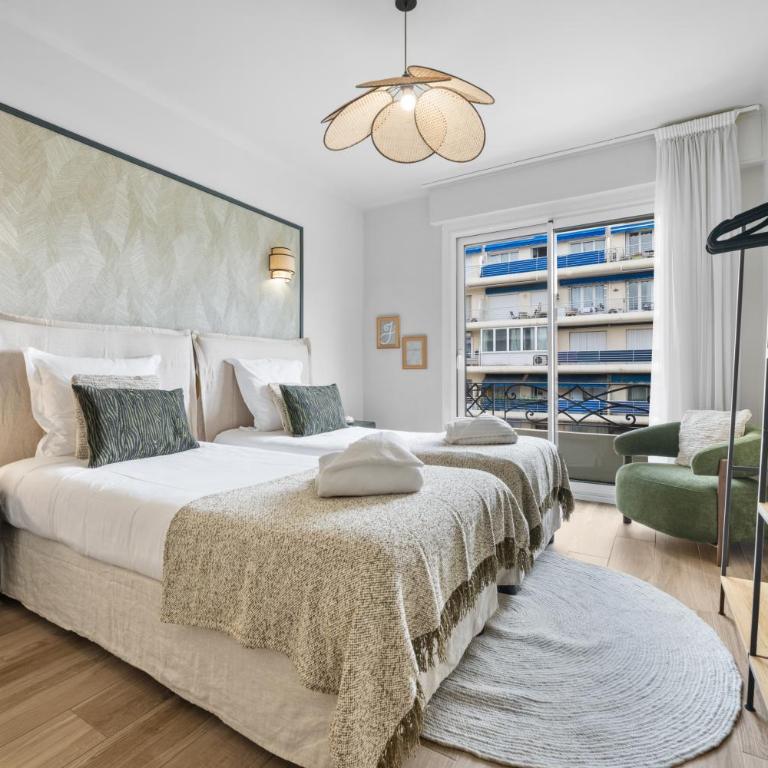 Jessicannes - COOPER - 3 chambres - Central, spacieux, terrasse - Appartement 3 Chambres - 60