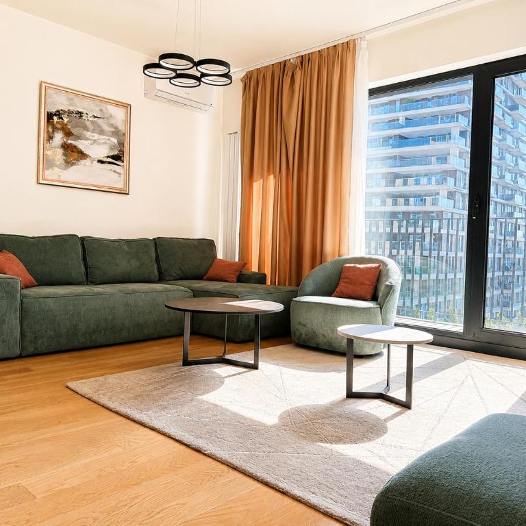 Belgrade Waterfront - Urban Harmony Apartments - Apartman sa 2 Spavaće Sobe i Pogledom na Reku - 16