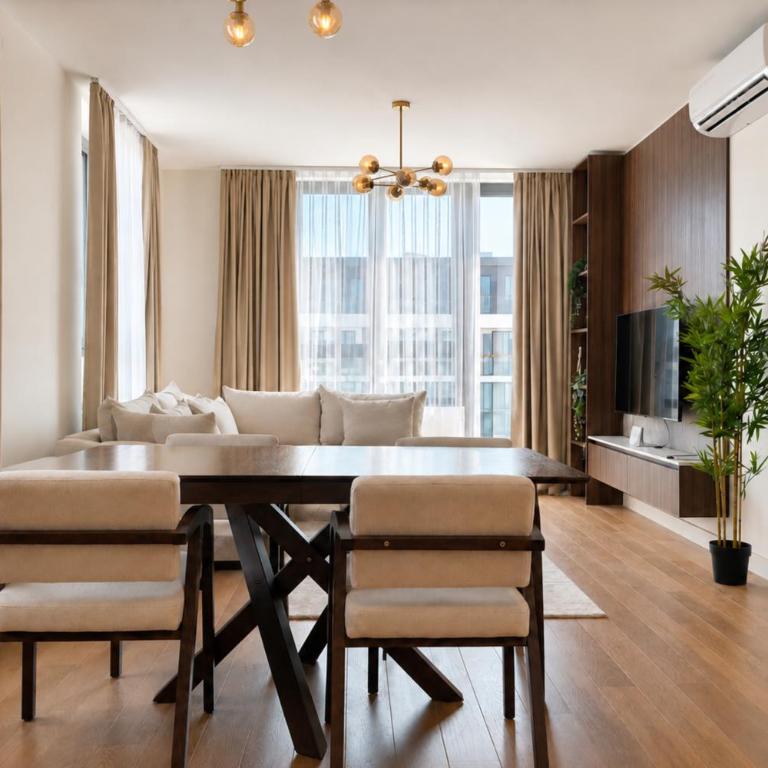 Belgrade Waterfront - Urban Harmony Apartments - Apartman sa 2 Spavaće Sobe i Pogledom na Grad - 4