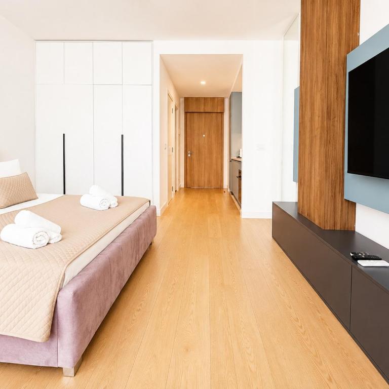Belgrade Waterfront - Urban Harmony Apartments - Deluks Dvokrevetni Studio sa Bračnim Krevetom - 7