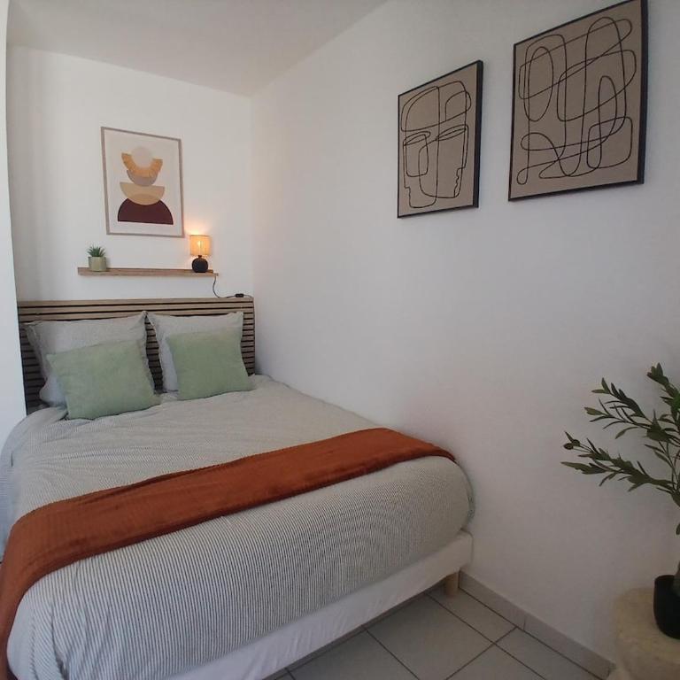 Mediterranean cocoon parking loggia washing machine - Appartement 1 Chambre - 18