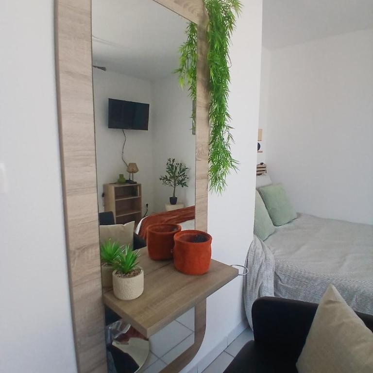 Mediterranean cocoon parking loggia washing machine - Appartement 1 Chambre - 17