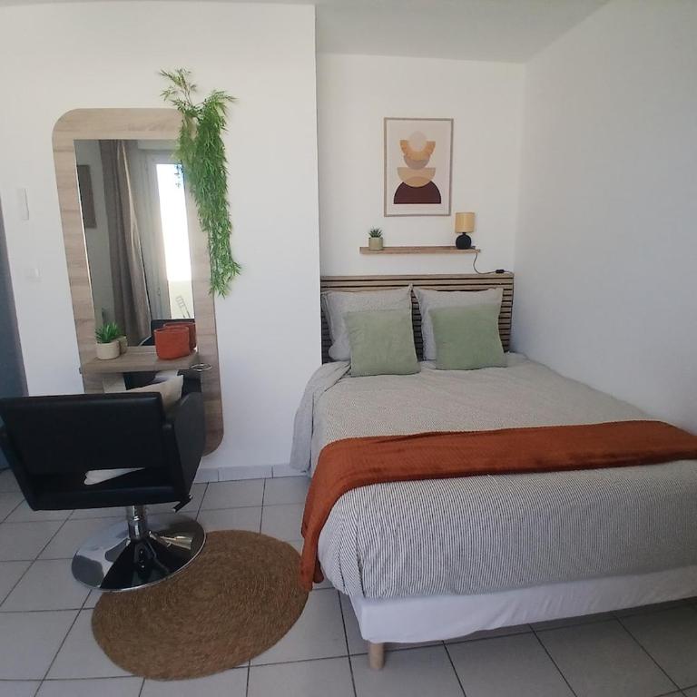 Mediterranean cocoon parking loggia washing machine - Appartement 1 Chambre - 15