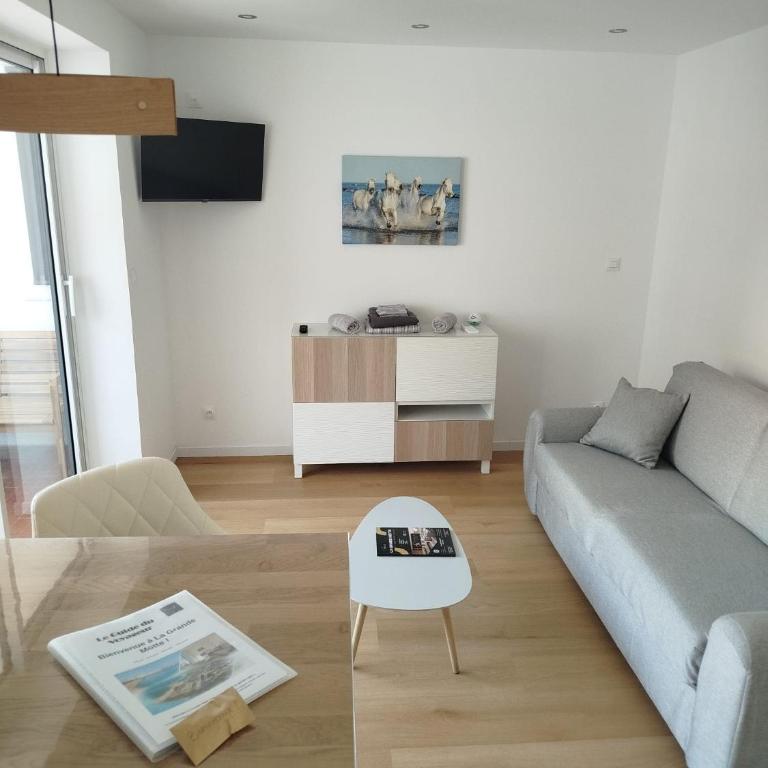 Grande Motte, Studio élégant, tout confort proche de la mer et du centre, lumineux avec balcon - One-Bedroom Apartment - 15