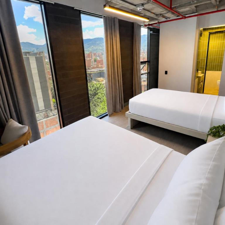 CITIO Hotel - Laureles - Habitación Doble - 2 camas - 8
