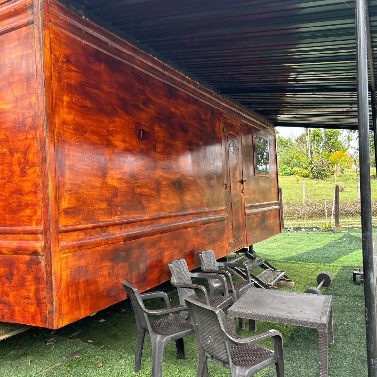 Cabaña Rodante Glamping en mesa de los santos - Casa Móvil - 3
