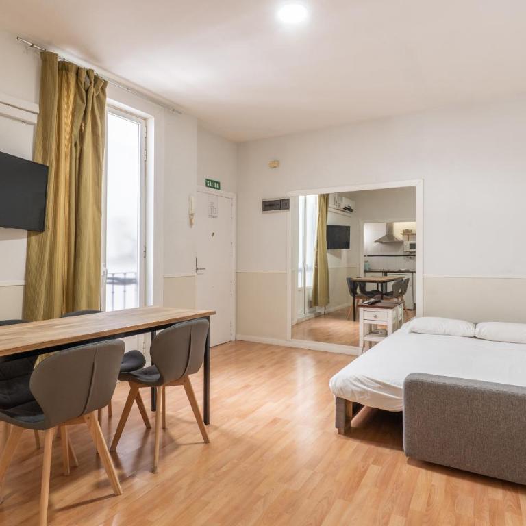 Apartamentos Mayor Centro - Monolocale Familiare Interno senza Terrazza - 3