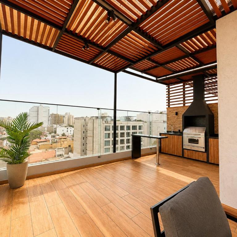 Duplex Moderno y Espacioso en Miraflores - Apartamento Deluxe de 4 dormitorios - 1