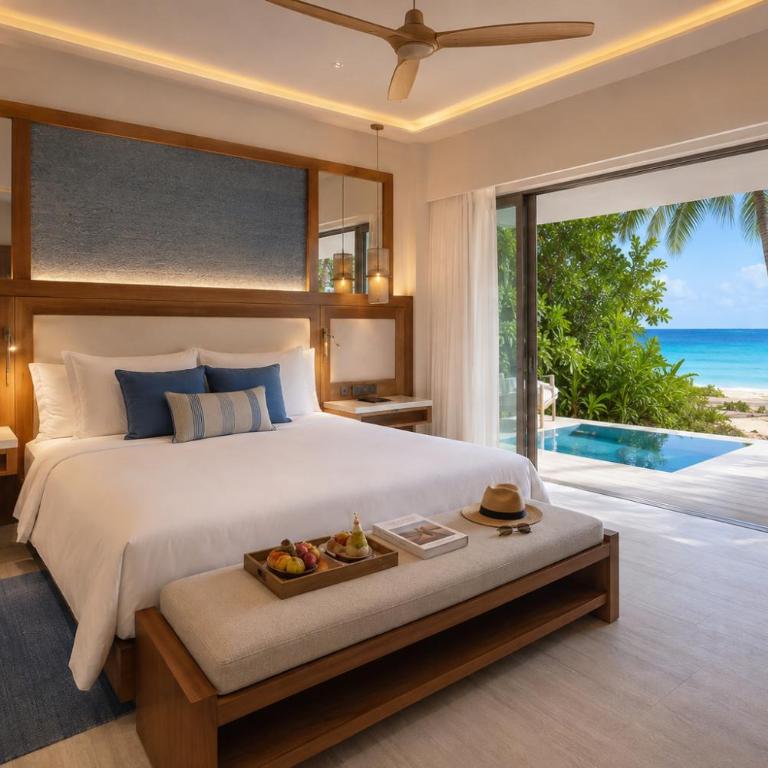 Devossion By Live Aqua Celebration Resort & Spa Isla Mujeres - Alojamiento Premium - 1 cama extragrande - Frente al océano - 1