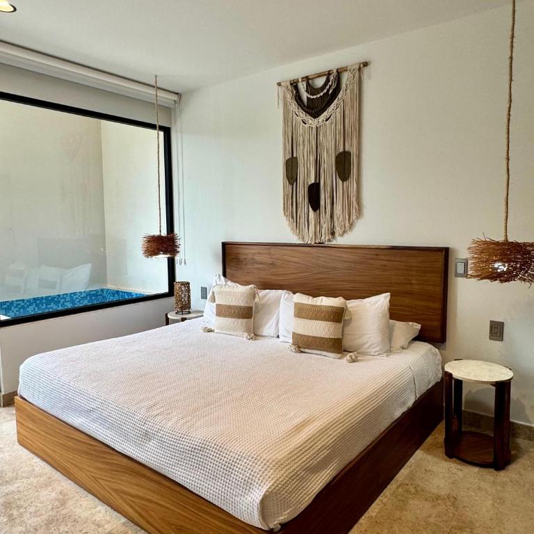 Aldea Zama Loft with pool 10min away from the beach - One-Bedroom Apartment - 3