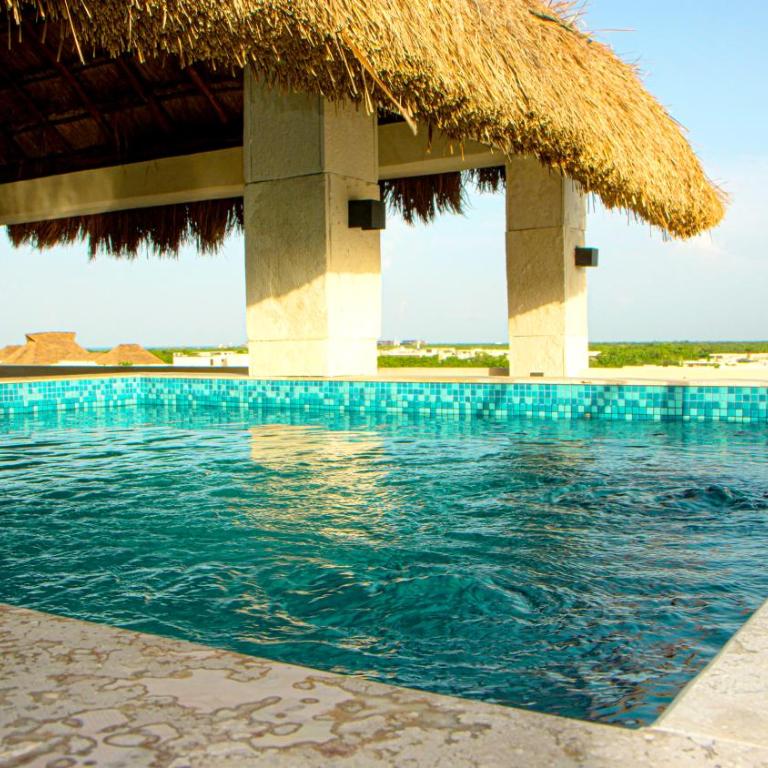 Aldea Zama Loft with pool 10min away from the beach - One-Bedroom Apartment - 24