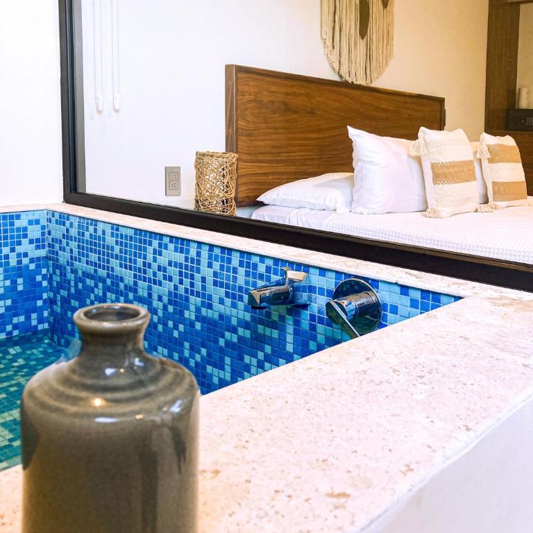 Aldea Zama Loft with pool 10min away from the beach - One-Bedroom Apartment - 28
