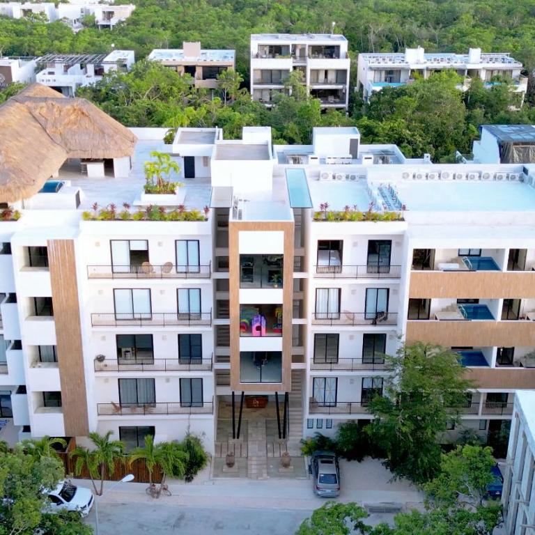 Aldea Zama Loft with pool 10min away from the beach - One-Bedroom Apartment - 30