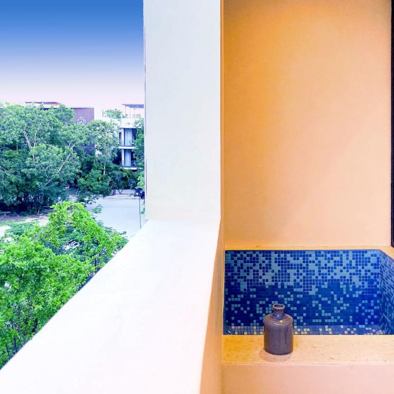 Aldea Zama Loft with pool 10min away from the beach - One-Bedroom Apartment - 35