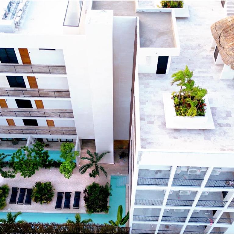 Aldea Zama Loft with pool 10min away from the beach - One-Bedroom Apartment - 43