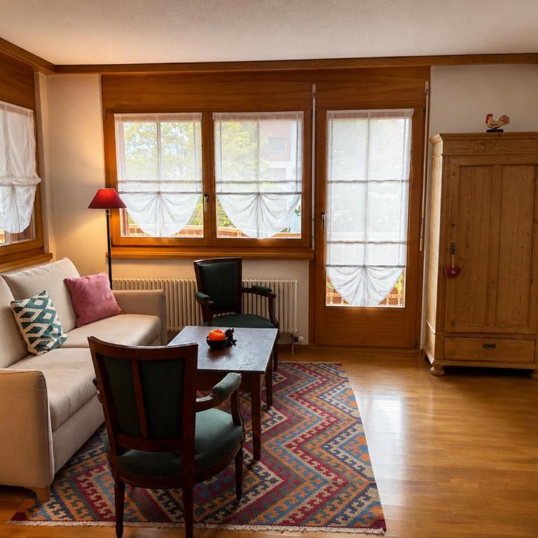 Residenz Christina Leukerbad - Apartment mit 1 Schlafzimmer und Balkon - 4